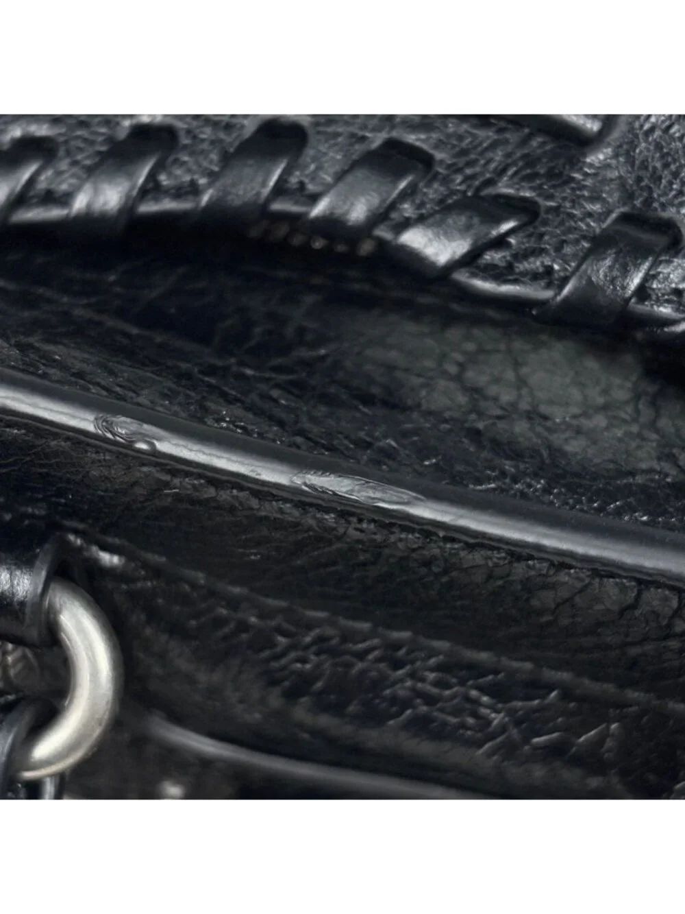 Balenciaga Neo Kago le City Handbag 2-Way Leather Black